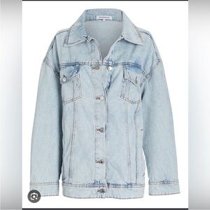 WeWoreWhat Oversized Denim Jacket